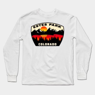 Estes Park Colorado Rocky Mountain National Park Mountains Long Sleeve T-Shirt